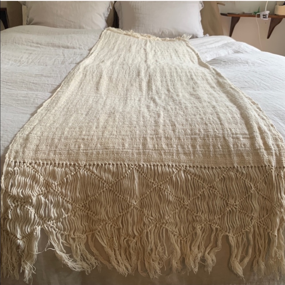 Vintage bohemian tapestry or runner